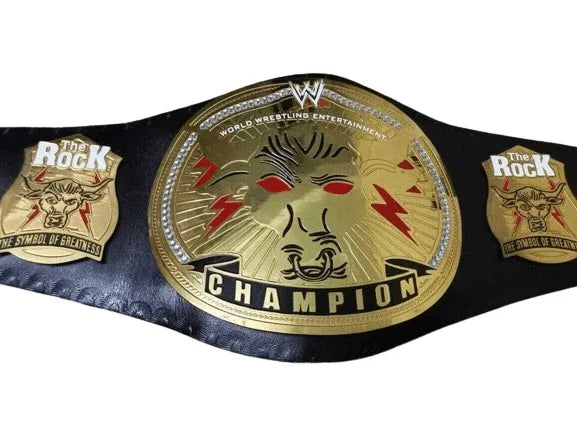 WWE Rock Brahma Bull Wrestling Championship Belt - 3 | Dash Racegear