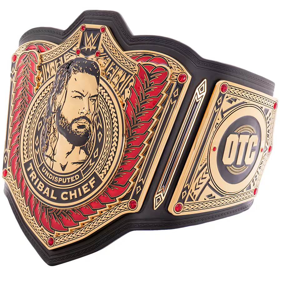 WWE Roman Reigns Tribal Chief Championship Inspired Title Belt - 3 | Dash Racegear
