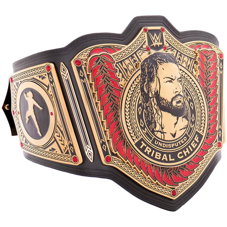 WWE Roman Reigns Tribal Chief Championship Inspired Title Belt - 2 | Dash Racegear