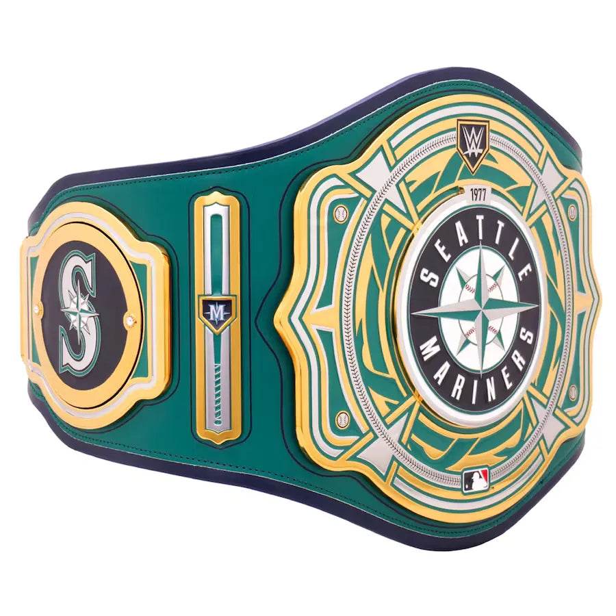 WWE Seattle Mariners MLB Legacy Championship Title Belt - 2 | Dash Racegear