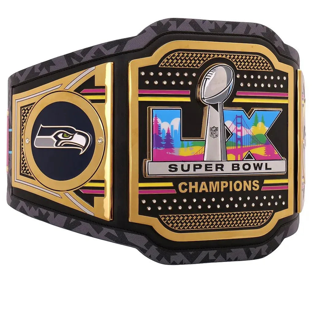 WWE Seattle Seahawks Super Bowl LX Champions Legacy Title Belt - 2 | Dash Racegear