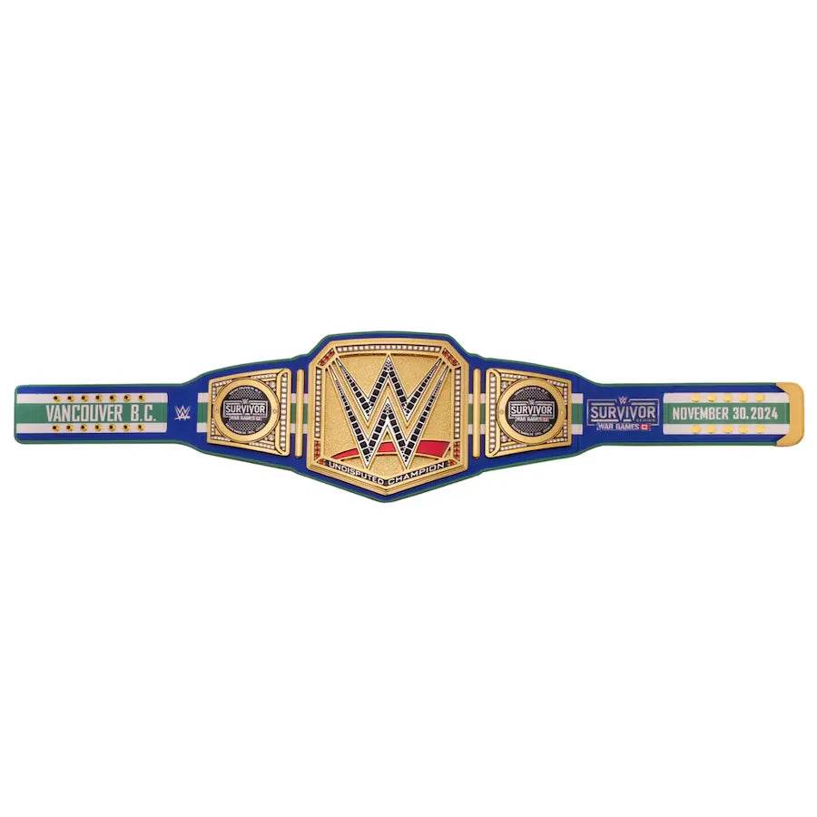 WWE Survivor Series War Games 2024 Undisputed Championship Belt - 3 | Dash Racegear