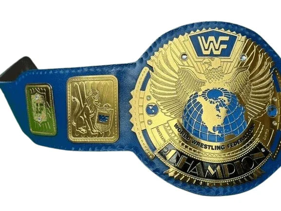 WWF Block Logo Heavyweight Wrestling Championship Title Belt - 2 | Dash Racegear