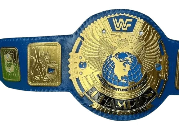 WWF Block Logo Heavyweight Wrestling Championship Title Belt - 5 | Dash Racegear