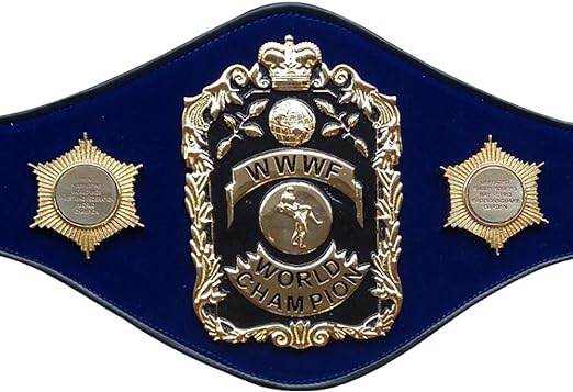 World Wide Wrestling Federation Title Belt 1963-1971 - 3 | Dash Racegear