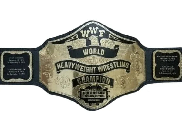 WWF Hulk Hogan Wrestling Heavyweight Championship Title Belt Inspired - 1 | Dash Racegear