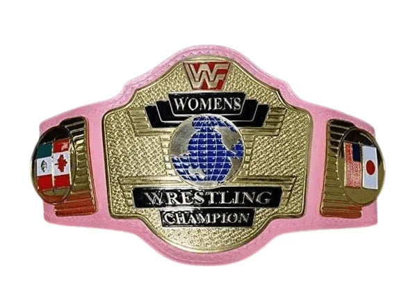 WWF Women Heavyweight Wrestling Championship Inspired Title Belt - 1 | Dash Racegear